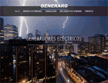 Tablet Screenshot of generarg.com